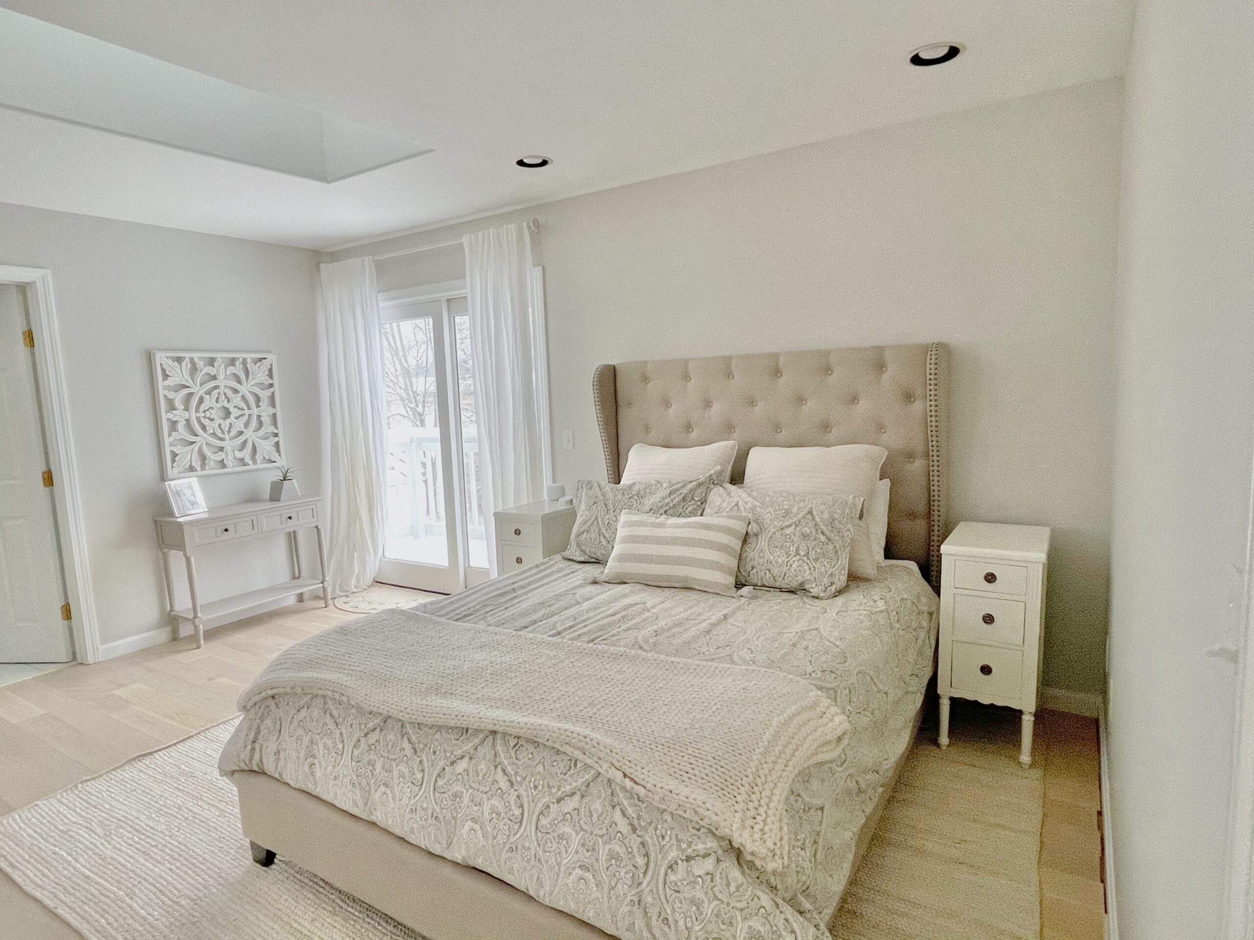 Neutral Master Bedroom